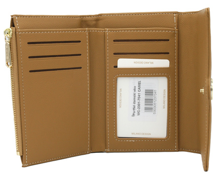 Portfel damski PU WC-2301 Camel