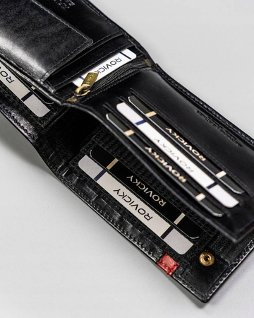 Portfel skórzany RFID ROVICKY 22319-RVTP