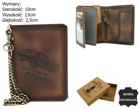 RFID leather wallet N4C-VIN-09