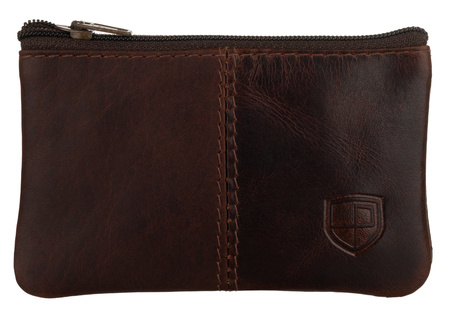Skórzane etui na klucze PTN BKC-001-OPU Brown
