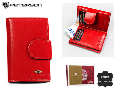 PETERSON PTN 70-BO RFID leather wallet