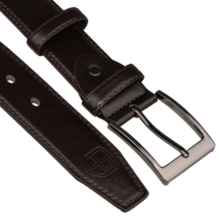 Pasek męski PU PTN STU-01 Brown