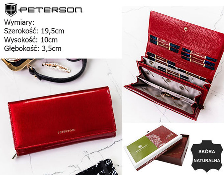 PETESON PTN 42100-SH RFID leather wallet