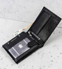 RONALDO 0002-D BLACK RFID leather wallet