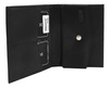 Skórzane etui na dokumenty N379-CSL Black