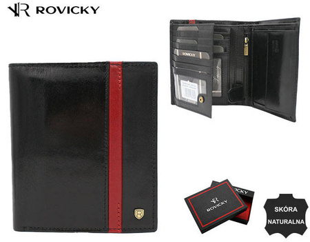 Portfel skórzany RFID ROVICKY 22317-RVTP