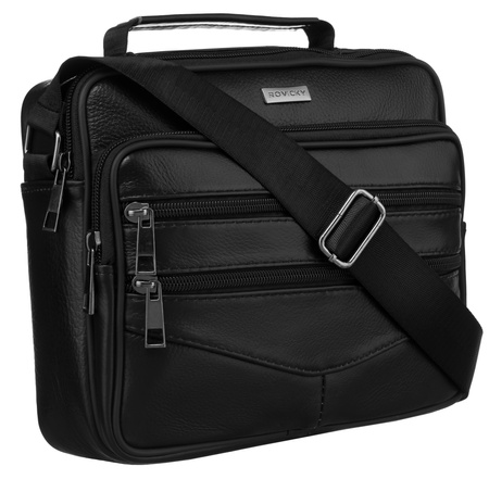 Torba skórzana R-13202-S Black