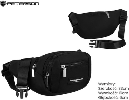 Saszetka nerka PTN POM-S01 Black