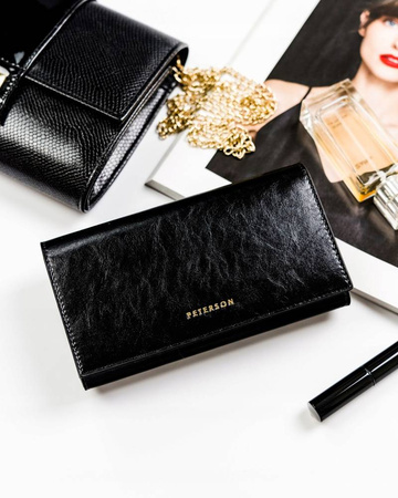 Portfel skórzany PTN PL-411 Black