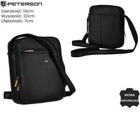 Torba skórzana PTN 2505840-NDM Black