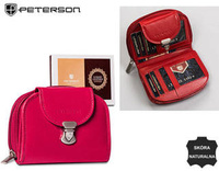 PETERSON PTN RD-28-GCL RFID leather wallet