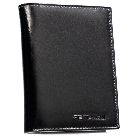 Portfel męski skórzany PTN N4-NGV Black