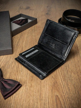 Rovicky PC-105L-BAR men's RFID leather wallet