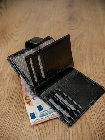 Rovicky PC-105L-BAR men's RFID leather wallet