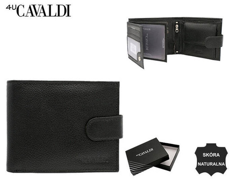 Leather Wallet N992L-GPDM Black