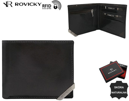 ROVICKY N993-RVTM-GN RFID leather wallet