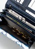 Portfel damski skóra+PU PX28-DNH-BL Blue