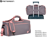 Torba podróżna PTN 24480 Gray Pink