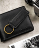 A two-piece gift set: Leatherette wallet & key ring by ROVICKY R-SET-M-N003-PUA BLA