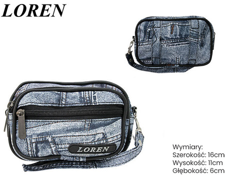 Saszetka tekstylna LOREN S02-600D-5