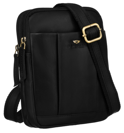 Torba skórzana + Etui PTN M22E-OPU Black