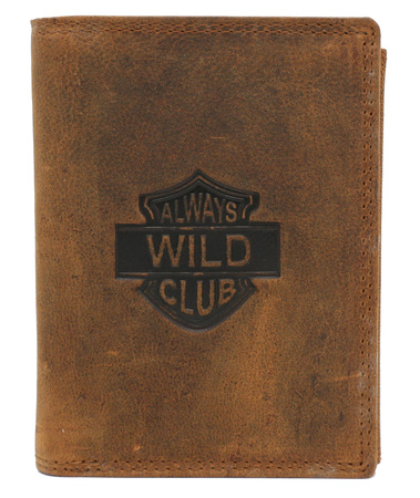 Portfel męski skórzany AW-N4-GHD M.Brown