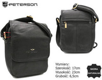 PETERSON leather bag PTN-373-NDM