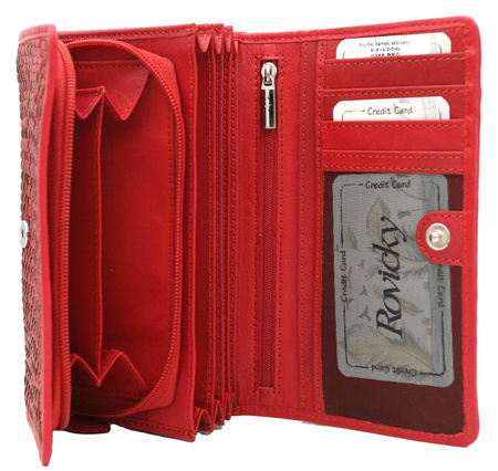 Portfel skórzany ROVICKY R-614-DDW