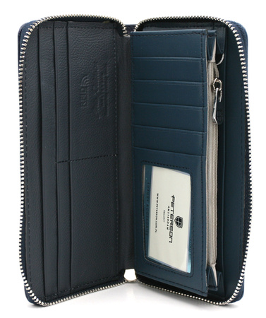 Portfel damski skóra+PU PTN PX25-F773 Navy