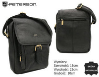 PETERSON leather bag PTN-372-NDM