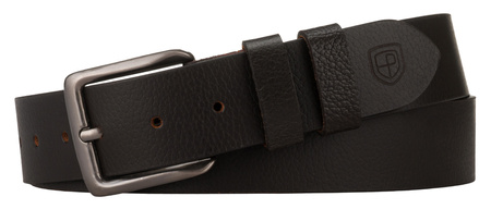Pasek męski skórzany PTN LTP-BUF BLACK
