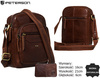 Torba skórzana + Etui PTN M23-TUM Brown