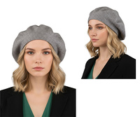 Beret damski BER-A10 Gray