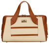 Torebka damska PTN FORSYCJA Ecru-Brown