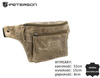 Leather bumbag PETERSON PTN BP-2-HUN