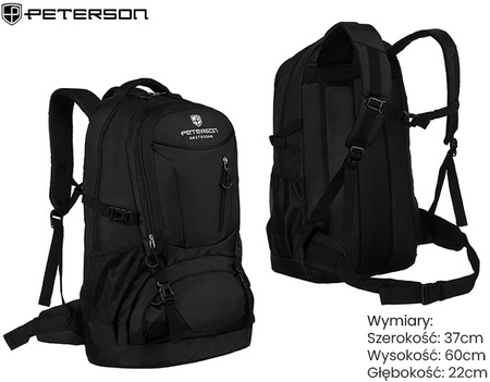 Plecak PTN PWY-01 Full Black