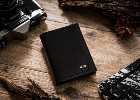 Portfel skórzany Peterson PTN 333A Black