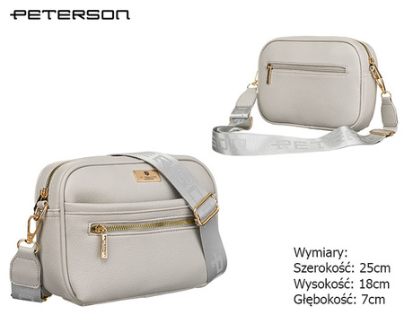 Torebka damska PU PTN 074-01 Gray