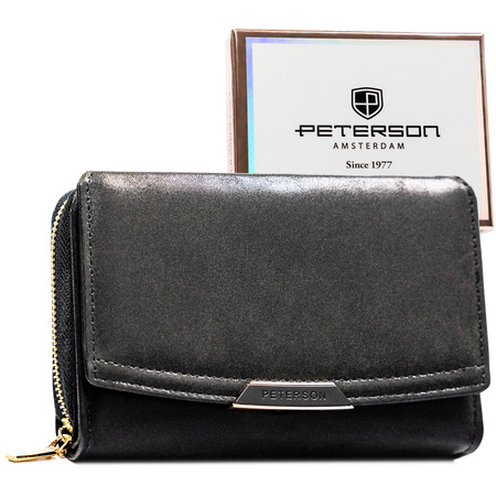 Portfel damski skórzany PTN 76112-BFBC Red