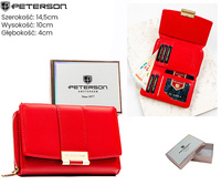 Portfel damski eko PTN 0015-WEI Red