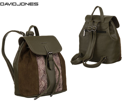 Plecak damski David Jones 6885-2 Khaki
