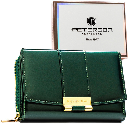 Portfel damski eko PTN 0015-LAK Green