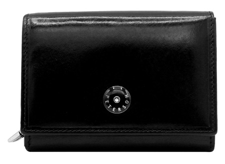 Portfel damski skórzany PTN 74892-TVT Black