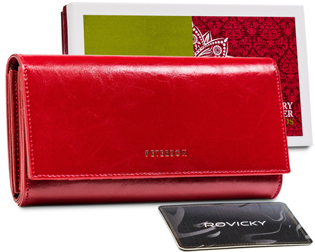 PETERSON PTN PL-403 RFID leather wallet