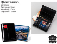 Portfel męski skórzany PTN 22311-VT-E