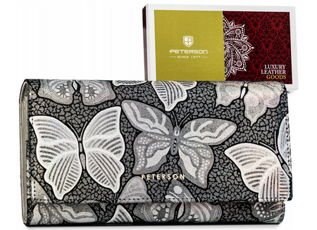 PETERSON PTN 42122-ONBF RFID leather wallet