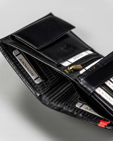 Portfel skórzany RFID ROVICKY 22313-RVTP