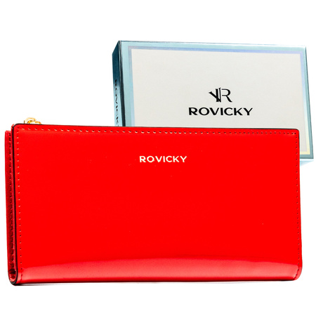 Portfel damski skórzany PTN 76112-BFBC Red