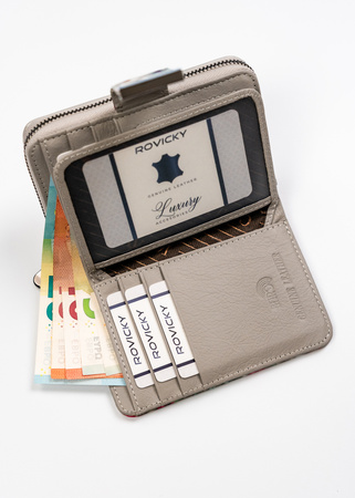 Portfel  skóra+PU RFID 4U CAVALDI  PN31-FL Multi