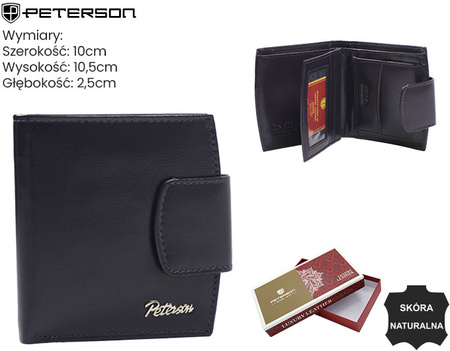 Portfel damski skórzany PTN RD-314-NGV-M Purple